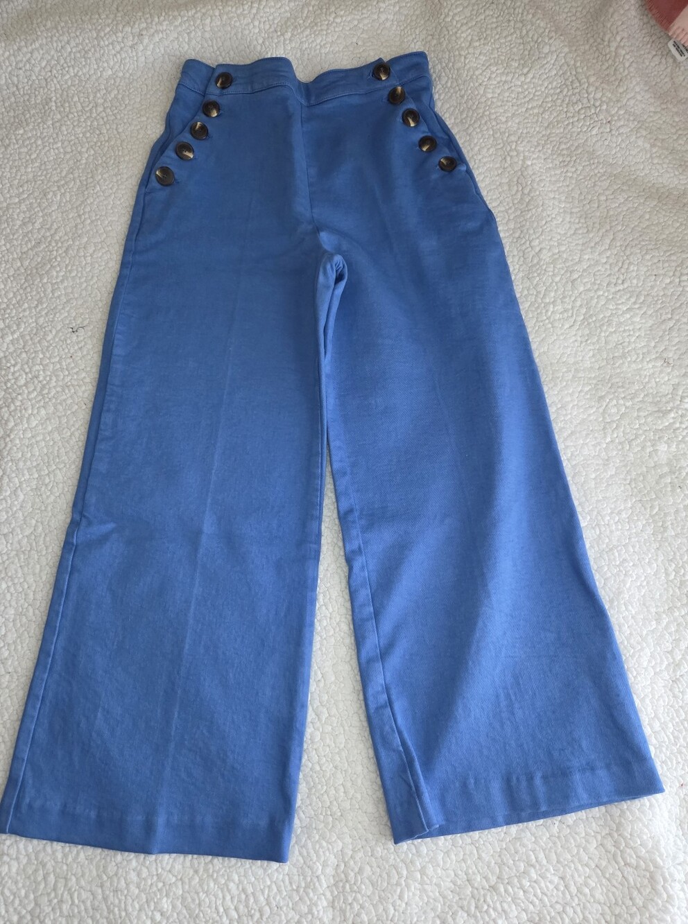 Sezane Marino Crop Trousers 36 NWT - Picture 4 of 13